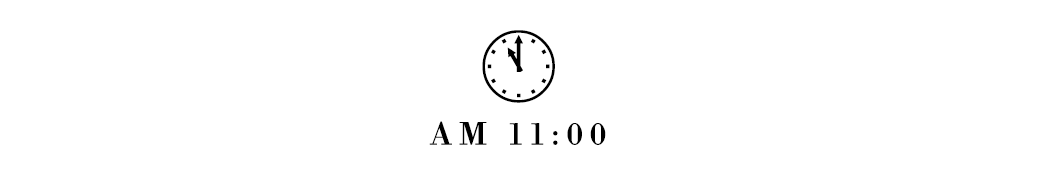 AM　11:00